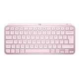 Teclado Logitech Mini Mx Keys Rosa