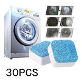 Máquina De Lavar Roupa Com Comprimidos De Limpeza De 30 Unid