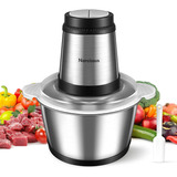 Picador Procesador Verduras, Frutas, Carne, Cocina Color Plateado 110v