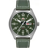 Relógio Orient Masculino Automático Militar Ma F49sn020 E2ep