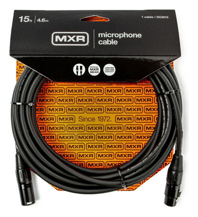 Cable De Micrófono Mxr Dcm15 Canon/canon 4,6 Mts