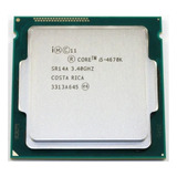 Procesador De Cpu Core I5 4670k De 3,4 Ghz Lga1150 De Cuatro