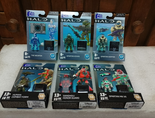 Halo Heroes Mega Construx Lote Cortana Envío Gratis Mr34 