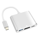 Battony Adaptador Usb C A Hdmi - Convertidor Av Multipuerto.