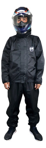 Conjunto Capa De Chuva Nylon Motoboy Motoqueiro Impermeável 