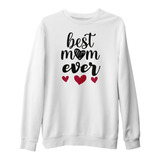 Sudadera Sueter Día De Las Madres/best Mom Corazones