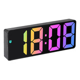 Despertador De Quarto Infantil, Pequeno Relógio Digital, 7 C