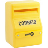 Caixa De Correio Correspondência Pvc 25x18x14cm Plástico