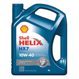 Aceite Shell Helix Hx7 10w40 X Bidon 4 Litros 