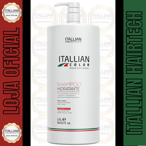 Shampoo Hidratante Lavatório Itallian Color Trivitt 2,5l