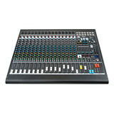 Mesa Som 16 Canal 4 Aux 99 Efeitos Usb Bluetooth Eq 9 Bandas 90/240v