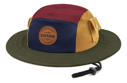 Sombrero Australiano Tricolor Vintage Urbano Surf Eva Rain