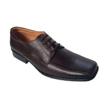 Zapato Elegante Puro Cuero Hombre Negro Y Cafe  Envio Gratis