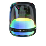 Mini Parlante Altavoz Recargable Iluminacion Luz Led Rgb 