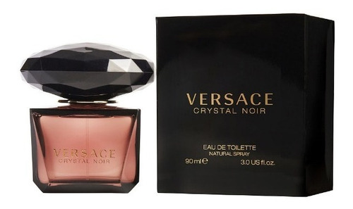 Perfume Crystal Noir Versace 90 Ml Eau De Toilette Original