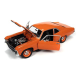 Maisto 1/18 Chevrolet Chevy Nova Ss 1970 Metal Nuevo En Caja