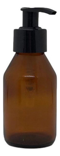 Botella Vidrio Jarabe Farma 125 Cc Ambar Valvula Cremera X20