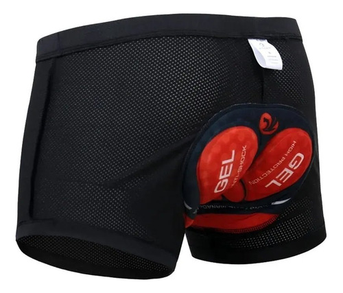 Short Boxer Con Badana Gel Premium Importado - Alta Calidad 