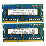 Kit Memória Ram Notebook 4gb Ddr3 (2x2gb) 1333mhz 1.5v