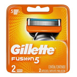 Gillette Repuestos De Afeitar Con 5 Hojas Fusion5 2un