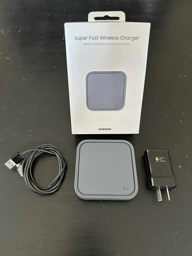 Cargador Inalámbrico Samsung Super Fast Wireless Charger 15w