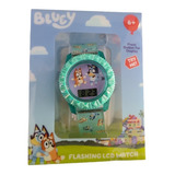 Reloj Bluey & Bingo  Ldc Digital Con Luces
