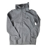 Campera Quiksilver Lifestyle Hombre Stay Ready Gris Mel Cli