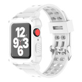 Correa Silicón Case Para Apple Watch Compatible Todas Series