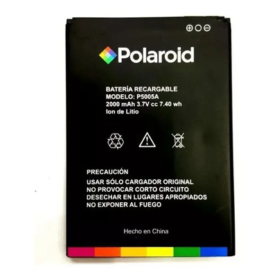 Pila Bateria Polaroid P5005a C5 Turbo 2000 Mah 3.7v E\u002Fg | MercadoLibre