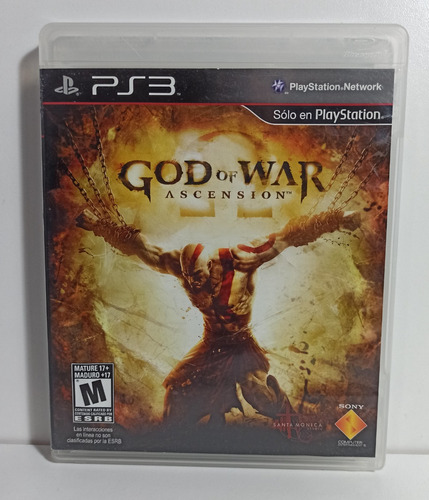 God Of War Ascension - Ps3 - Fisico Usado