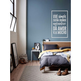 Vinilos Decorativos Vinil Pare Frases Letras Vive Simple1