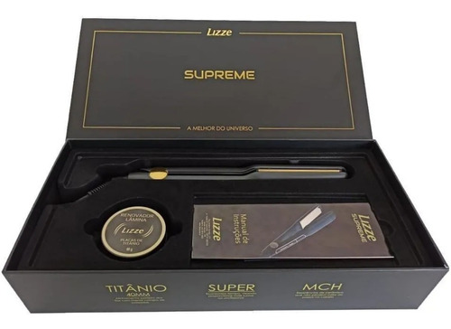 Prancha Lizze Supreme Titanium Original 250º Lancamento 2020