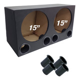 Caixa Vazia 2 Subwoofer 15 Pol Ideal Para Bomber Bicho Papão