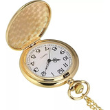 Oro Reloj Bolsillo Con Colgante Para Trajes Peaky Blinders