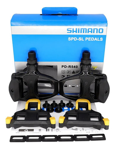 Pedales Shimano Ruta Pd-r540 (incluye Calas)