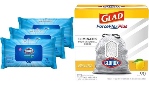 Clorox Toallitas Desinfectantes Y Bolsas Sellador De Humedad