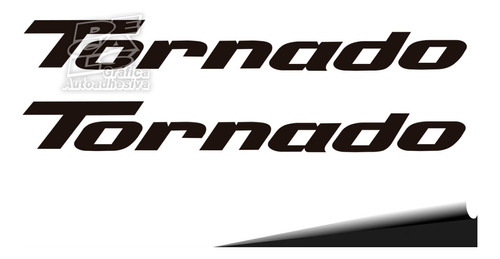 Calco Honda Tornado Para Orquillon Moto Juego 2 Unidades