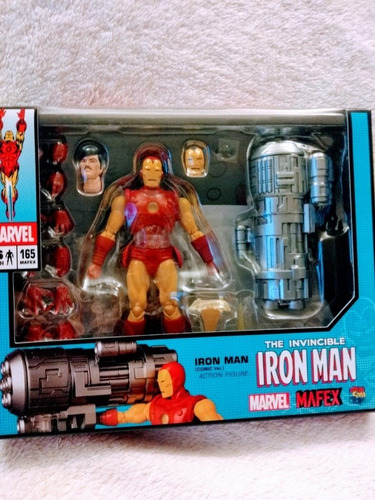 Mafex 165 Ironman Comic Versión Stock Sellado 