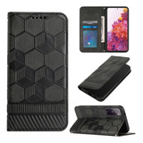 Funda De Piel Negra Para Samsung Galaxy S20 Fe 2022/ S20 Fe