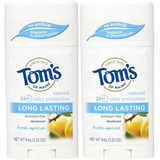 Tom 's Of Maine Long-lasting Care Desodorante Stick, Albaric