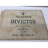 Esquema Da Tv Invictus Mod 23 Original