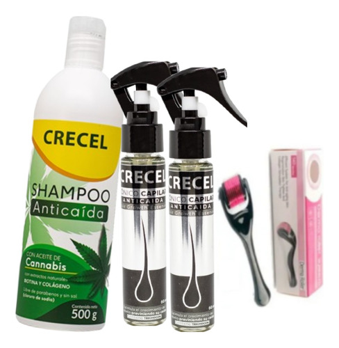 2tónico+ Champuanticaída + Derm - L a $46