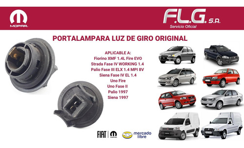 Porta Lampara Fiat Strada 13/14 Foto 6