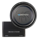 Subwoofer Soundstream 15 2200w Db Potencia Monoblock 2500w