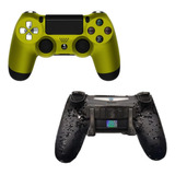 Ps4 Controle Dualshock Performance Paddles Amarelo Metal