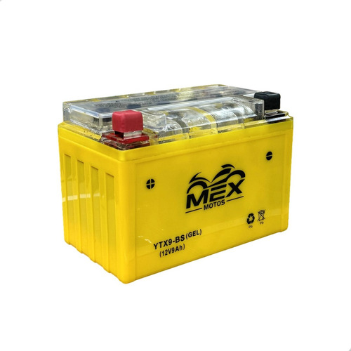 Acumulador Bateria Gel Ytx9-bs Cbr600 Tc250 Cbr900 Katana600