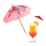 Palito Decorado Guarda-chuva Para Drinks Bebidas Com 144unid