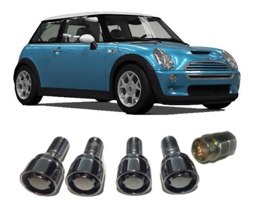 Birlos Seguridad Mini Cooper 2010-2011-2012-2013 Doble Llave