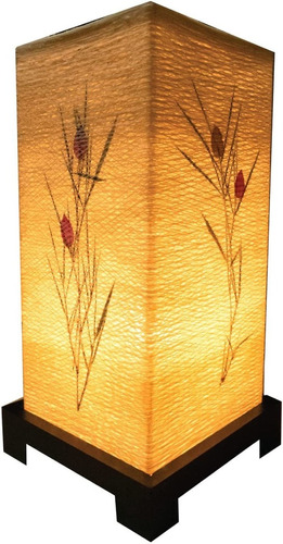 Lámpara De Noche De Bambú Japonesa De Farol  Lámpara De Mes