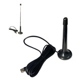 Kit Antena Tv Digital (interna/externa) Prova Agua E Cabo 3m